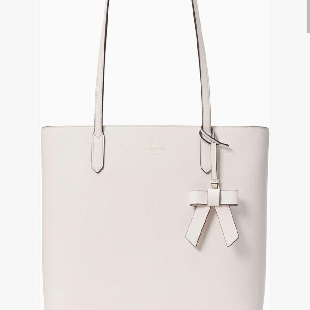 Kate Spade White Tote Bag